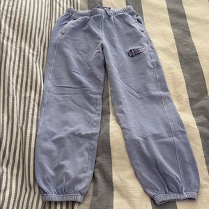 Champion Sky Blue Joggers size small women